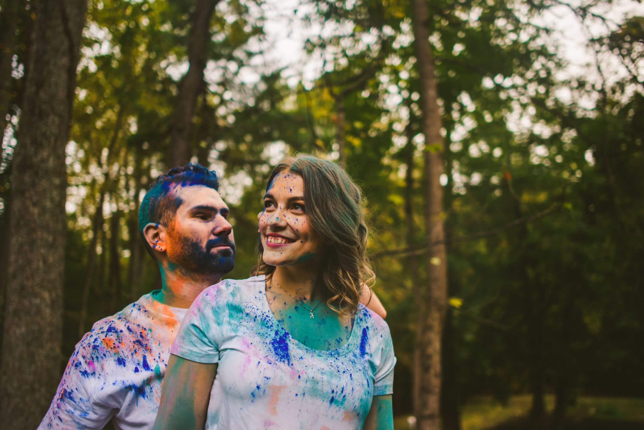 photography paint, engagement