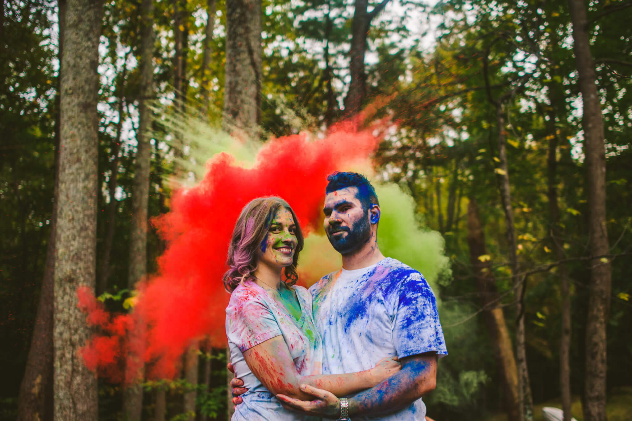 photography paint, engagement