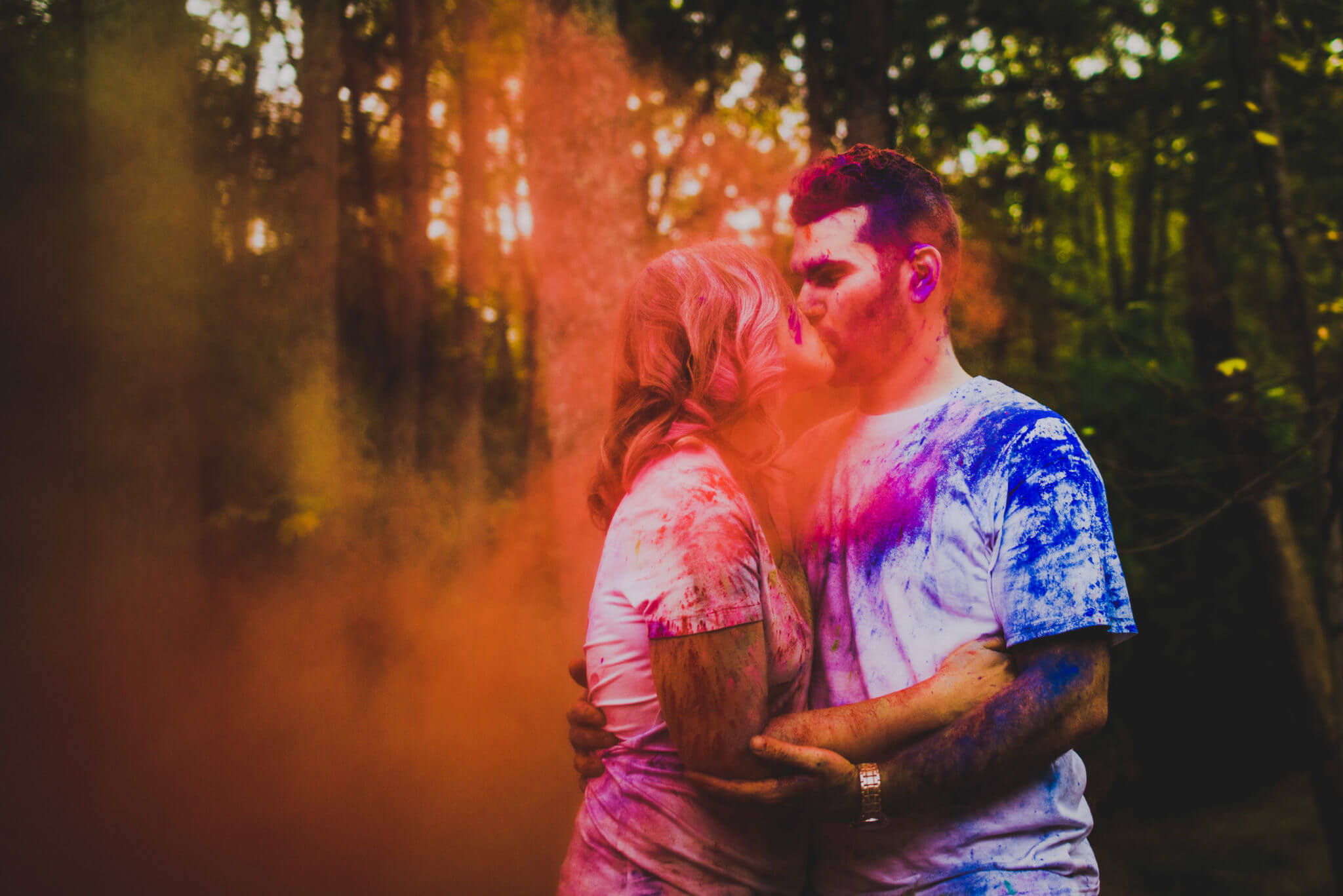 photography paint, engagement