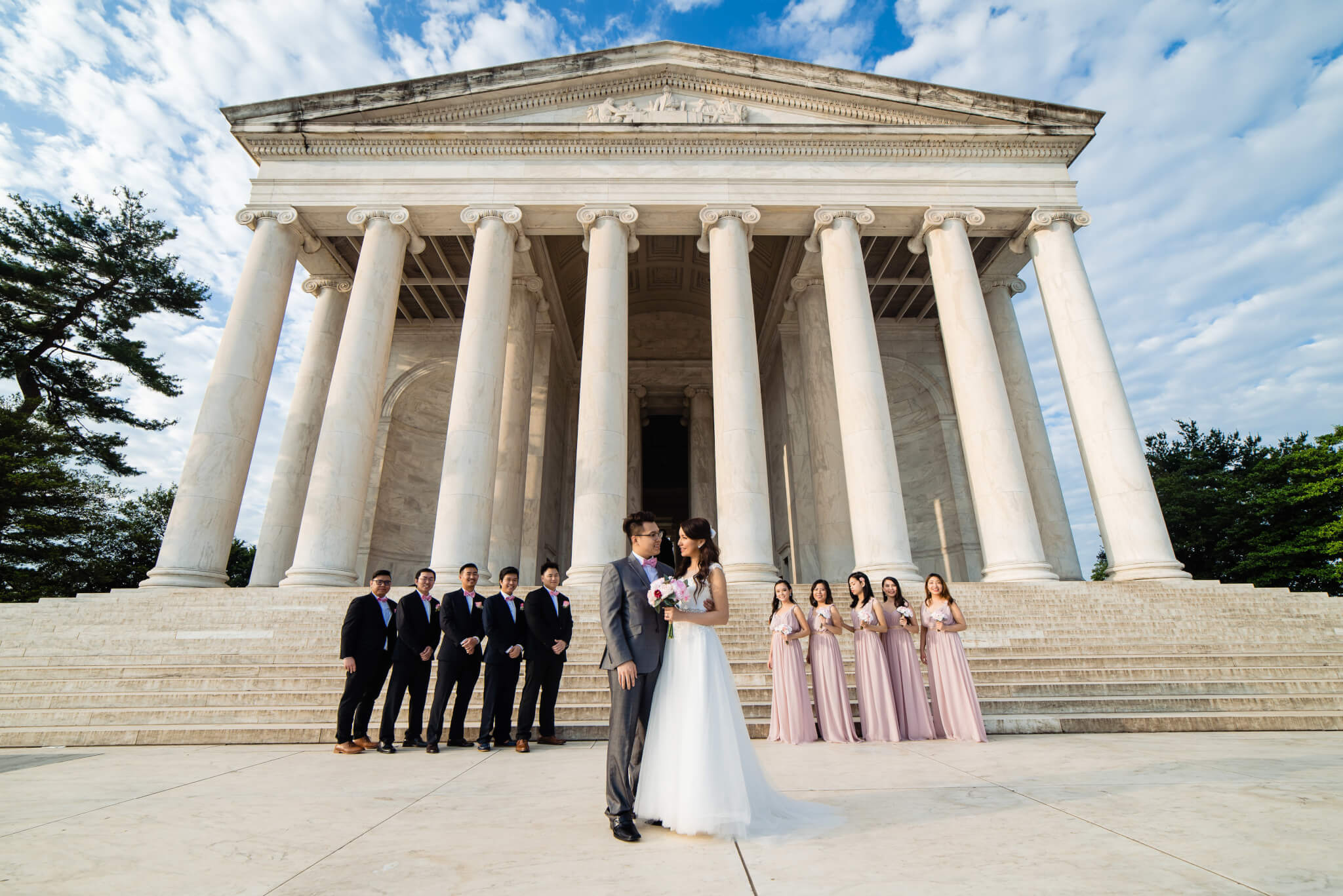 jefferson memorial wedding