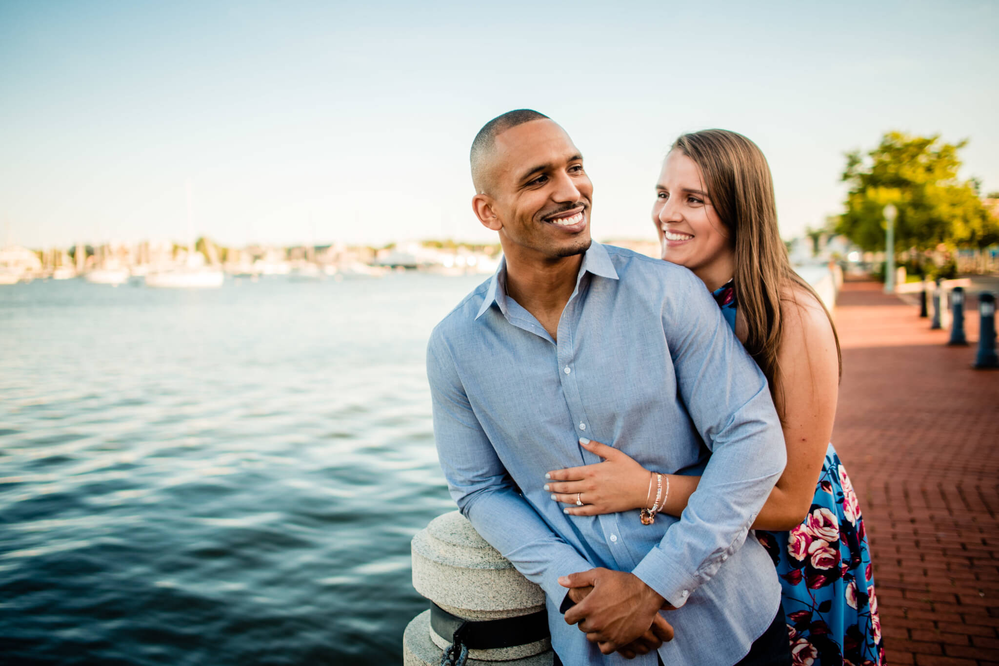 naval academy annapolis engagement
