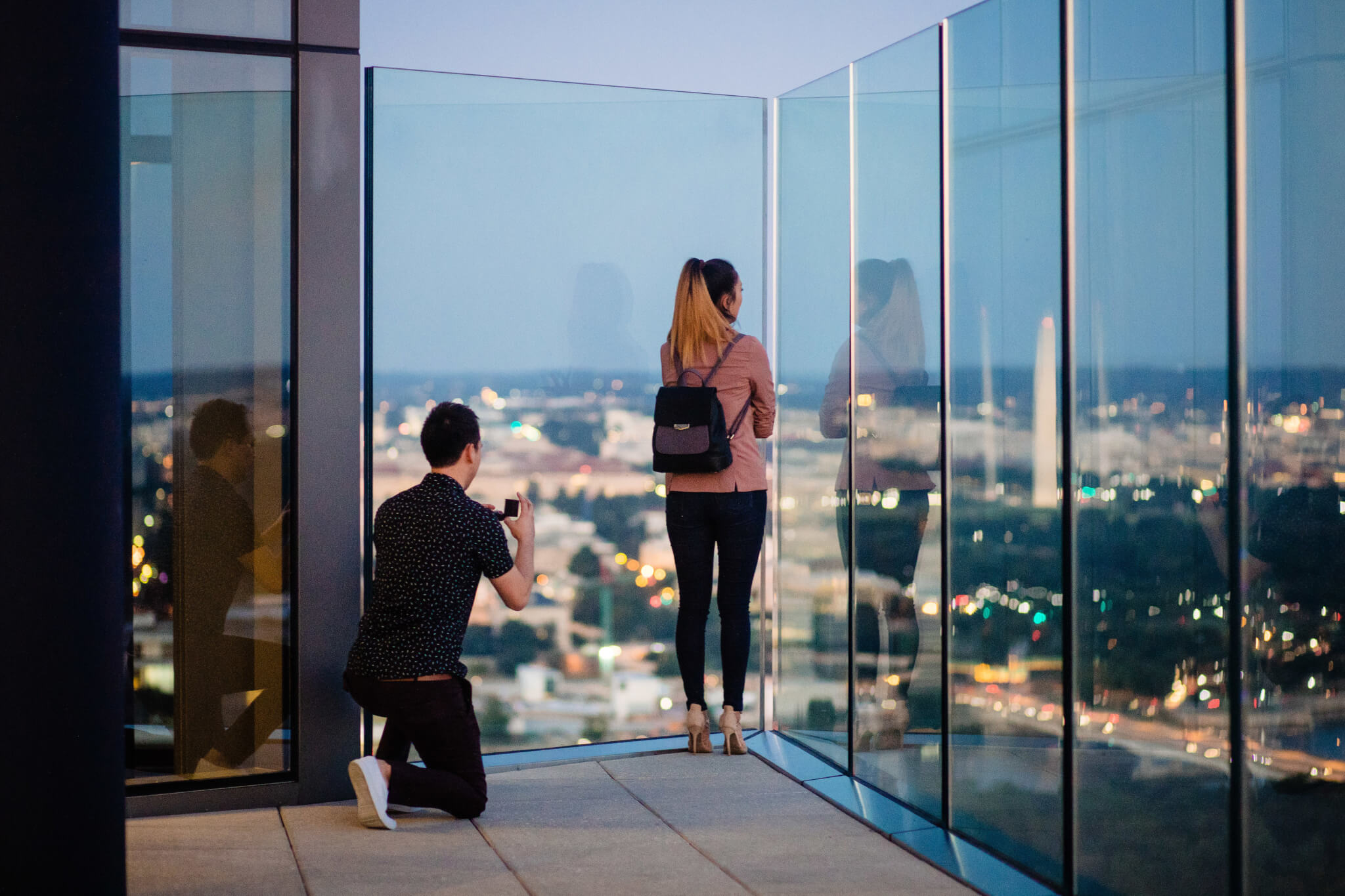 Proposal at The Observation Deck at CEB Tower