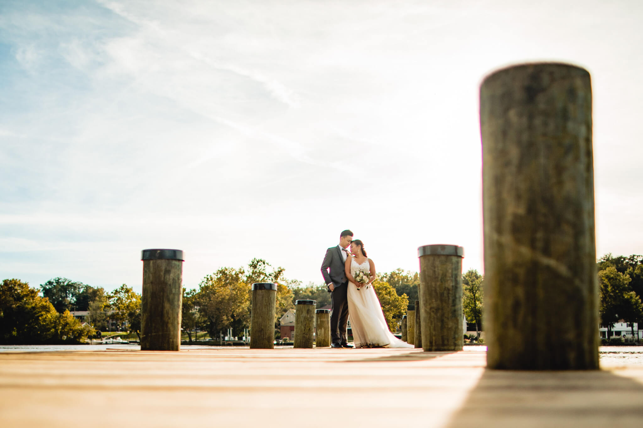 the river view at occoquan wedding