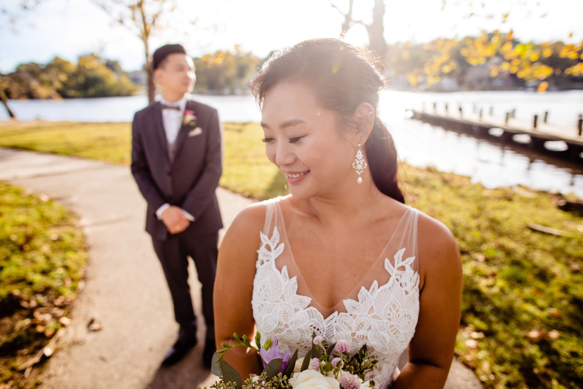 the river view at occoquan wedding