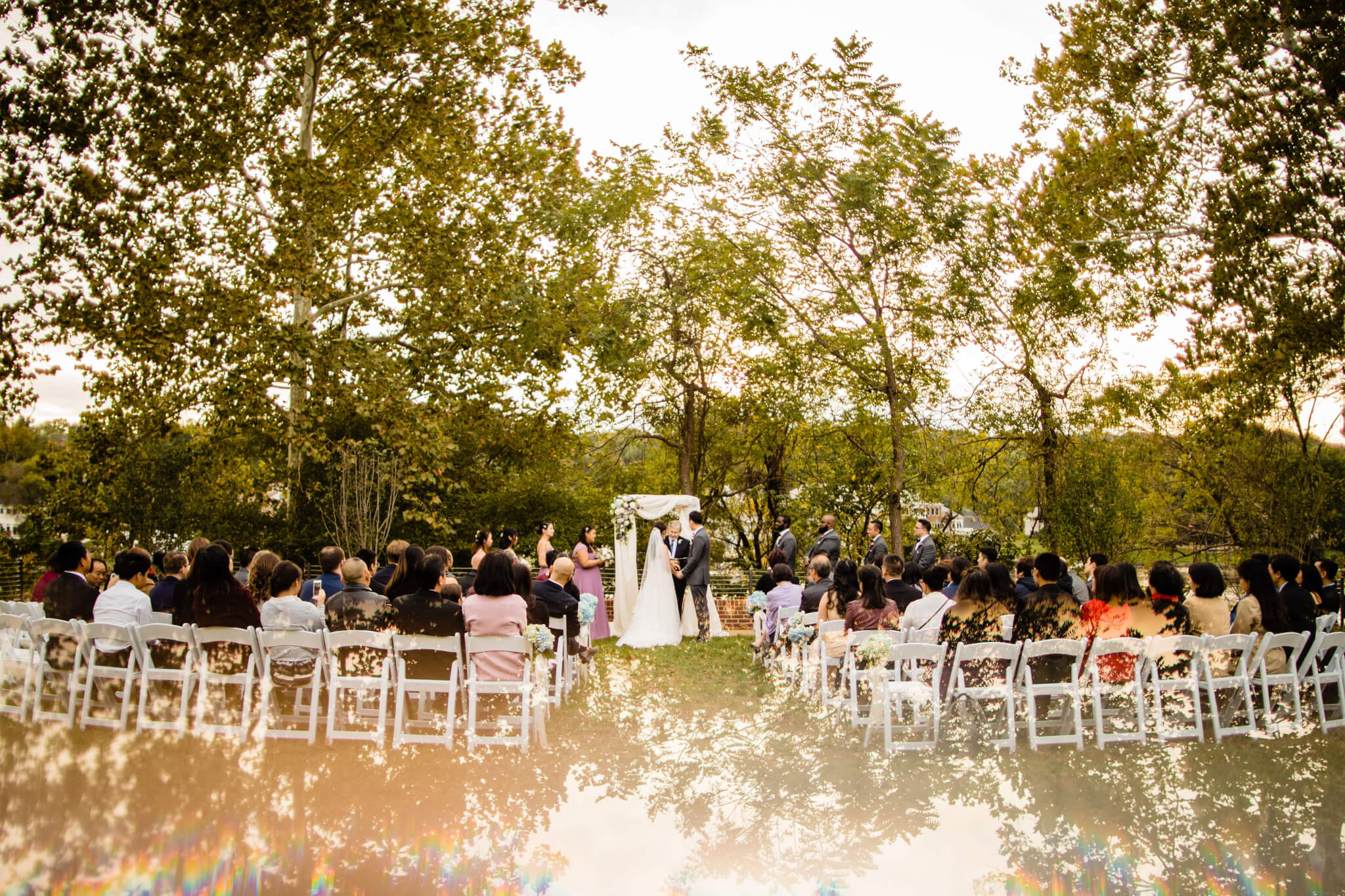 the river view at occoquan wedding