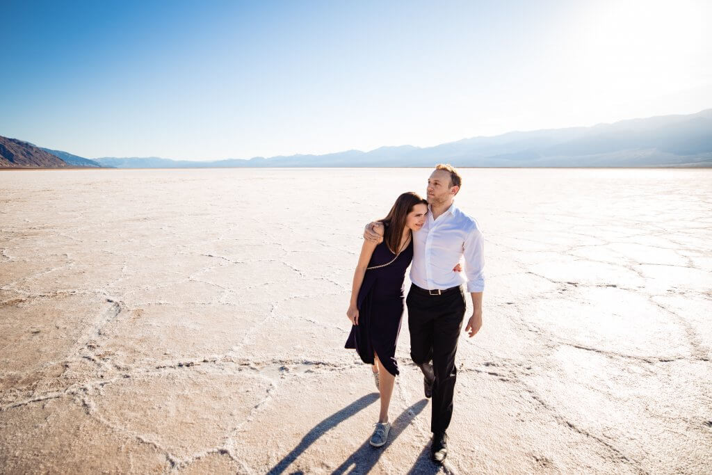Death Valley engagement session