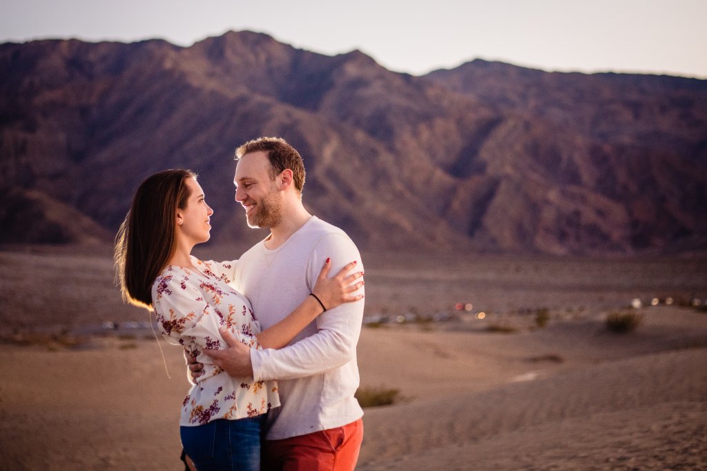 Death Valley engagement session